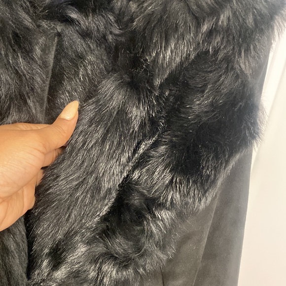 TALBOTS size 18 Toscana Shearling Coat - Picture 4 of 7